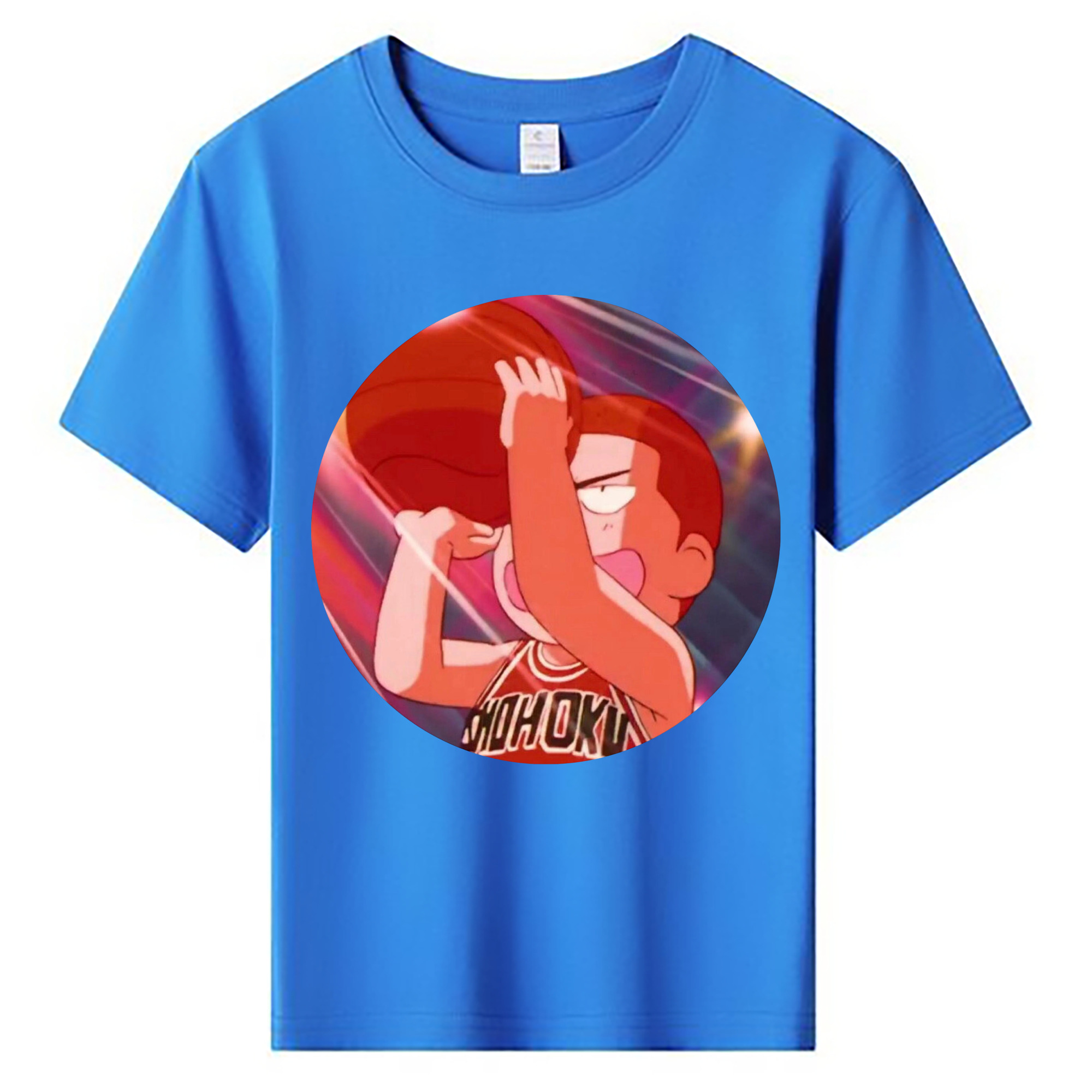 （画像用） SLAM DUNK／スラムダンク 綿100％キッズTシャツ（フロントプリント）